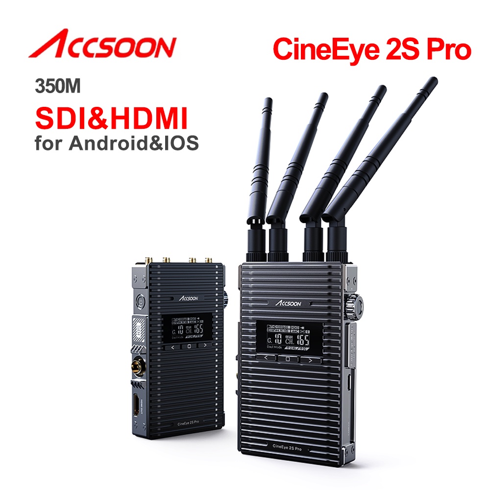 Accsoon CineEye 2S Pro wireless video transmitter and receiver