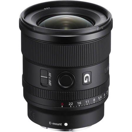 Sony FE 20mm f/1.8 G lens