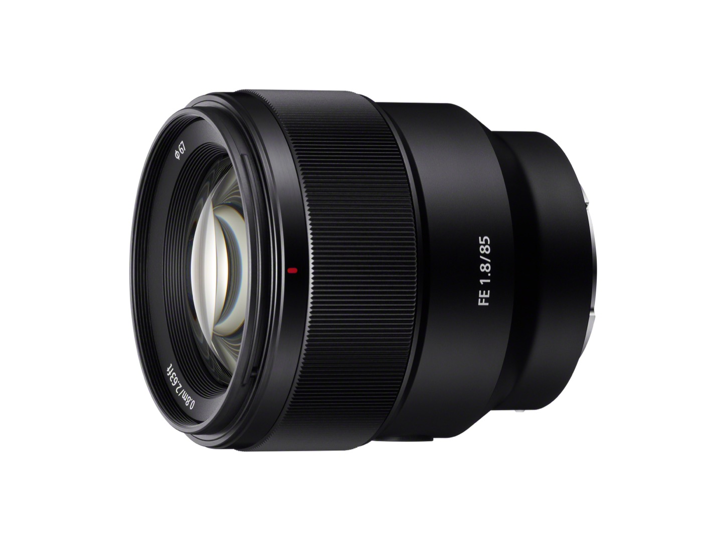 Sony FE 85mm f/1.8 lens